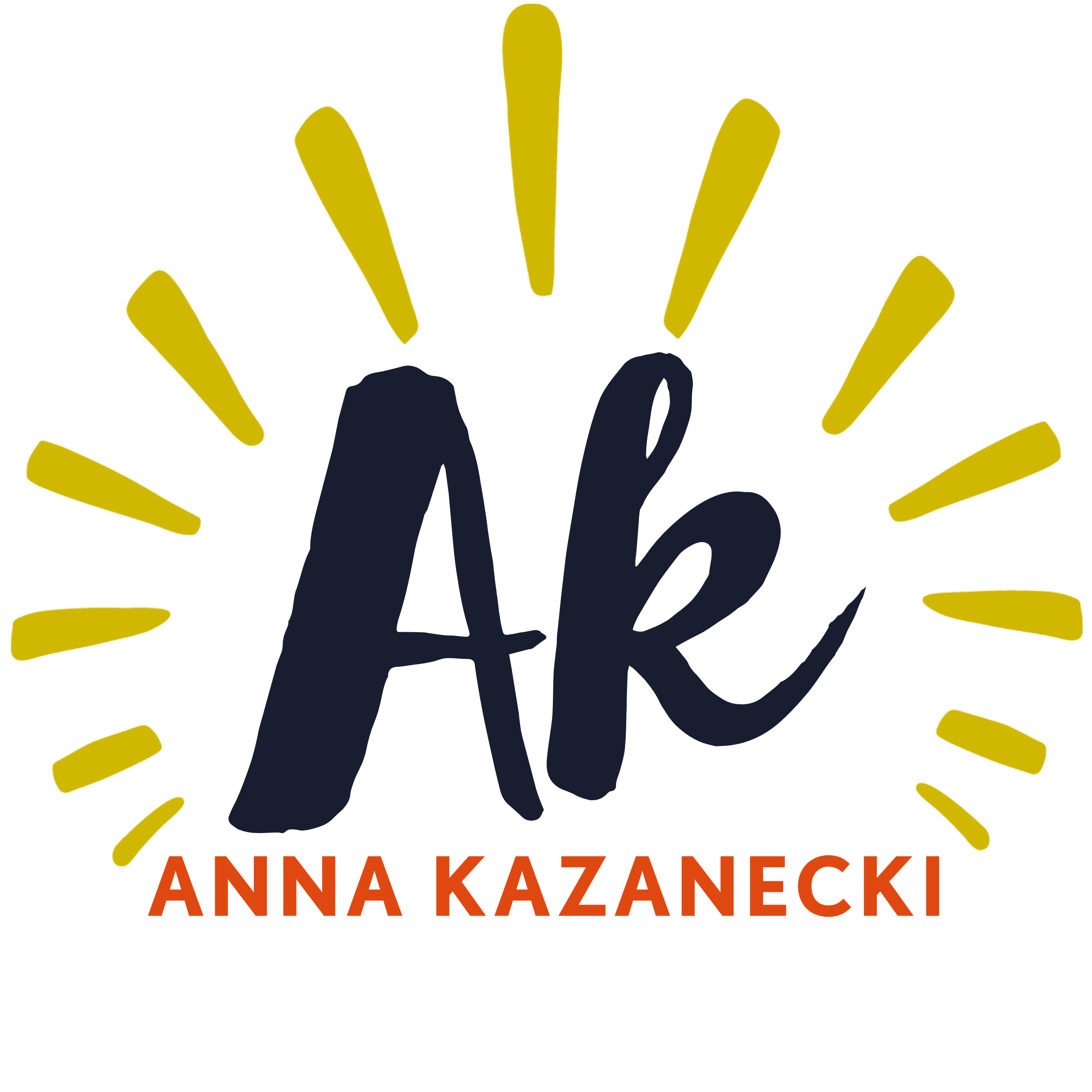 Anna Kazanecki personal logo